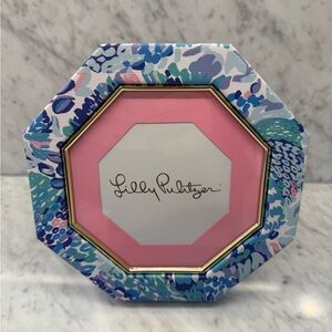 Lilly Pulitzer Floral Frame Turquoise Oasis